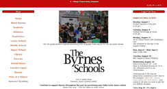 Desktop Screenshot of byrnesschools.org