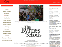 Tablet Screenshot of byrnesschools.org